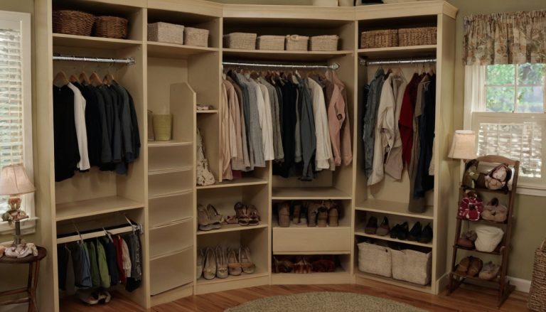 What should homeowners measure before planning closet organization in an older home editorial visual