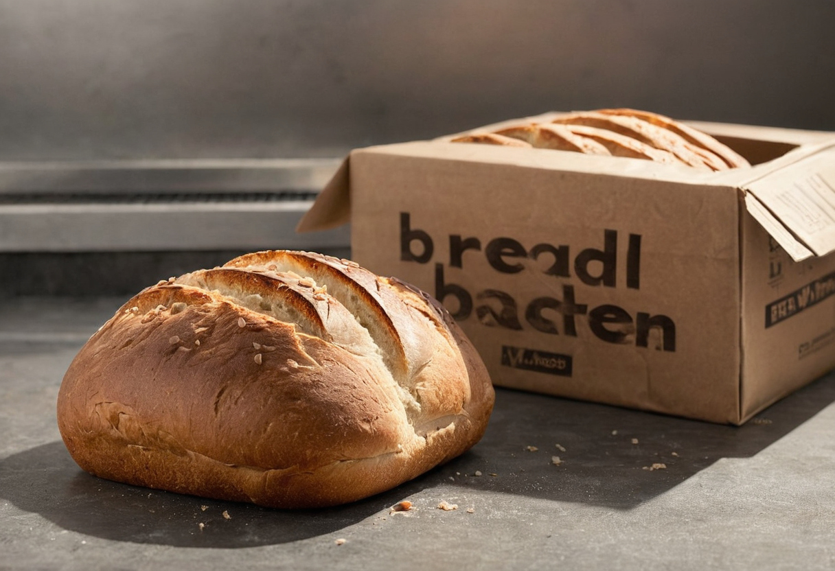Visible mold means the entire bread item should be discarded safely editorial visual
