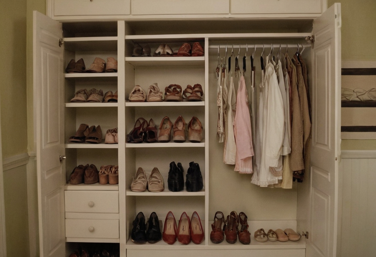 Practical visual for What shoe organizer for closet layouts work in shallow or narrow closets